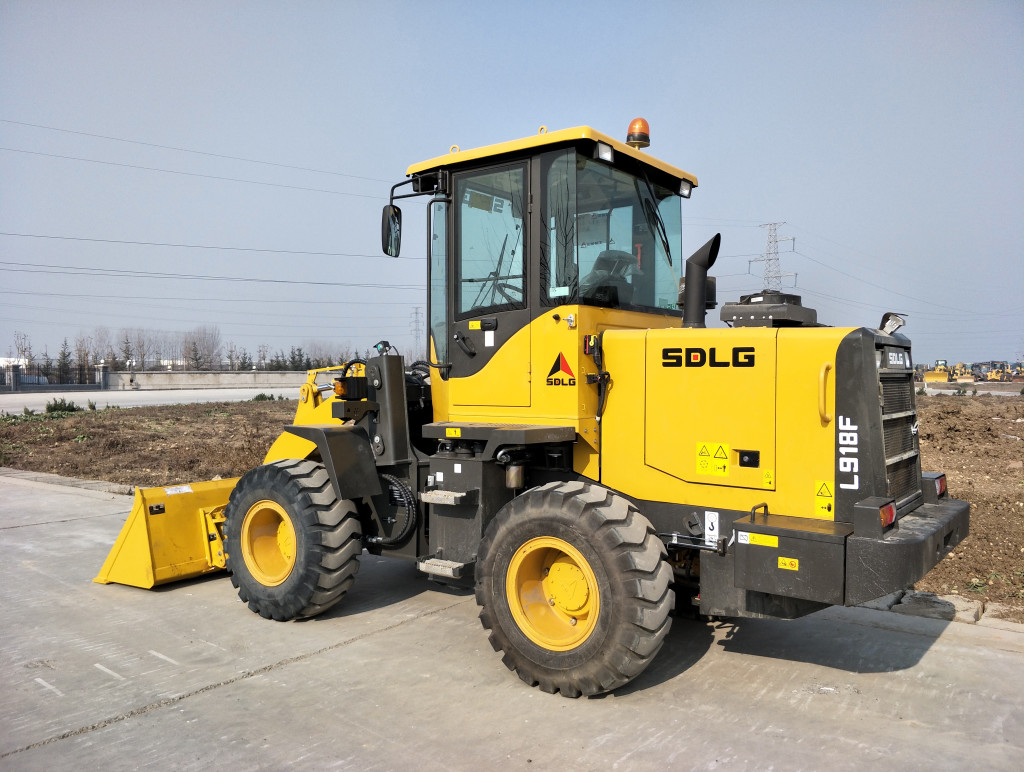 SDLG Compact Frontend Loader at CONEXPO 2017